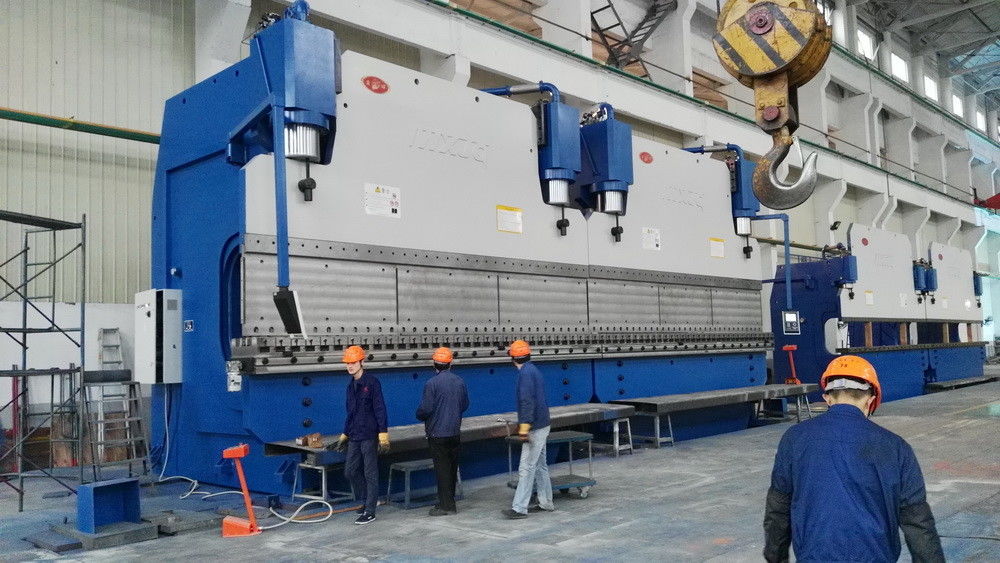 CNC δύναμης 1200 τόνου δομών χάλυβα Q345 υλικά υδραυλικά μηχανήματα φρένων Τύπου
