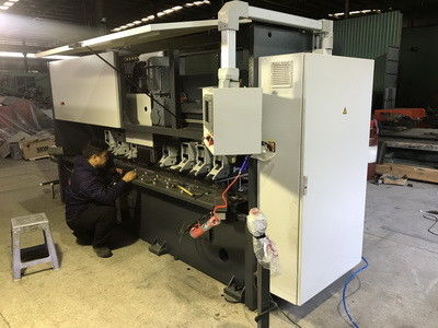 Πνευματικό φύλλο CNC Β μηχανή CNC αυλάκωσης που αυλακώνει τη μηχανή 1.23m σίτιση Deivce