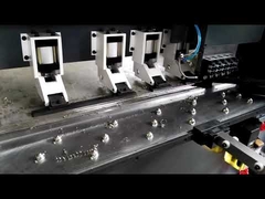 Κάθετη ανοξείδωτη μηχανή CNC V αυλάκωσης